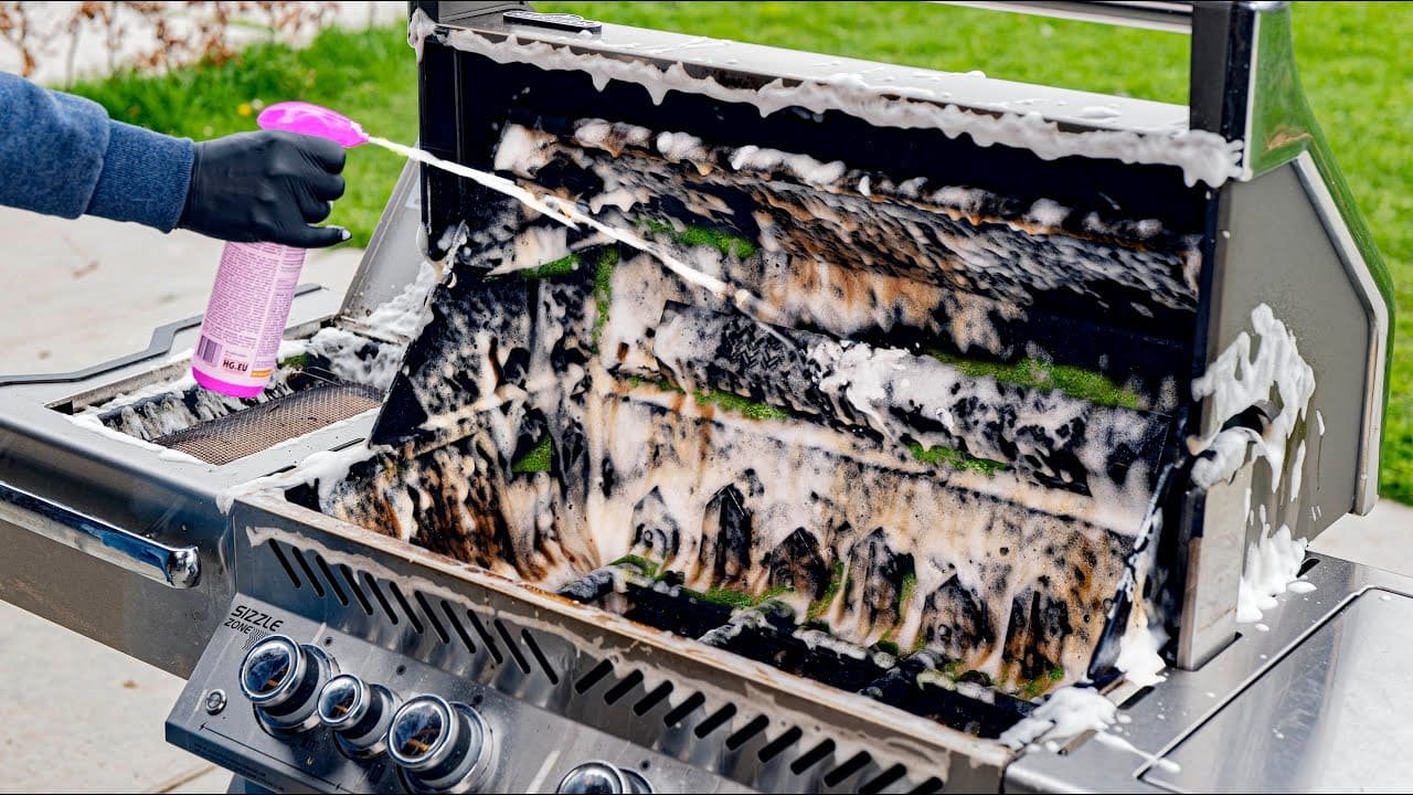 Clean BBQ after professional cleaning by Sam's Oven & BBQ Cleaning, Gold Coast