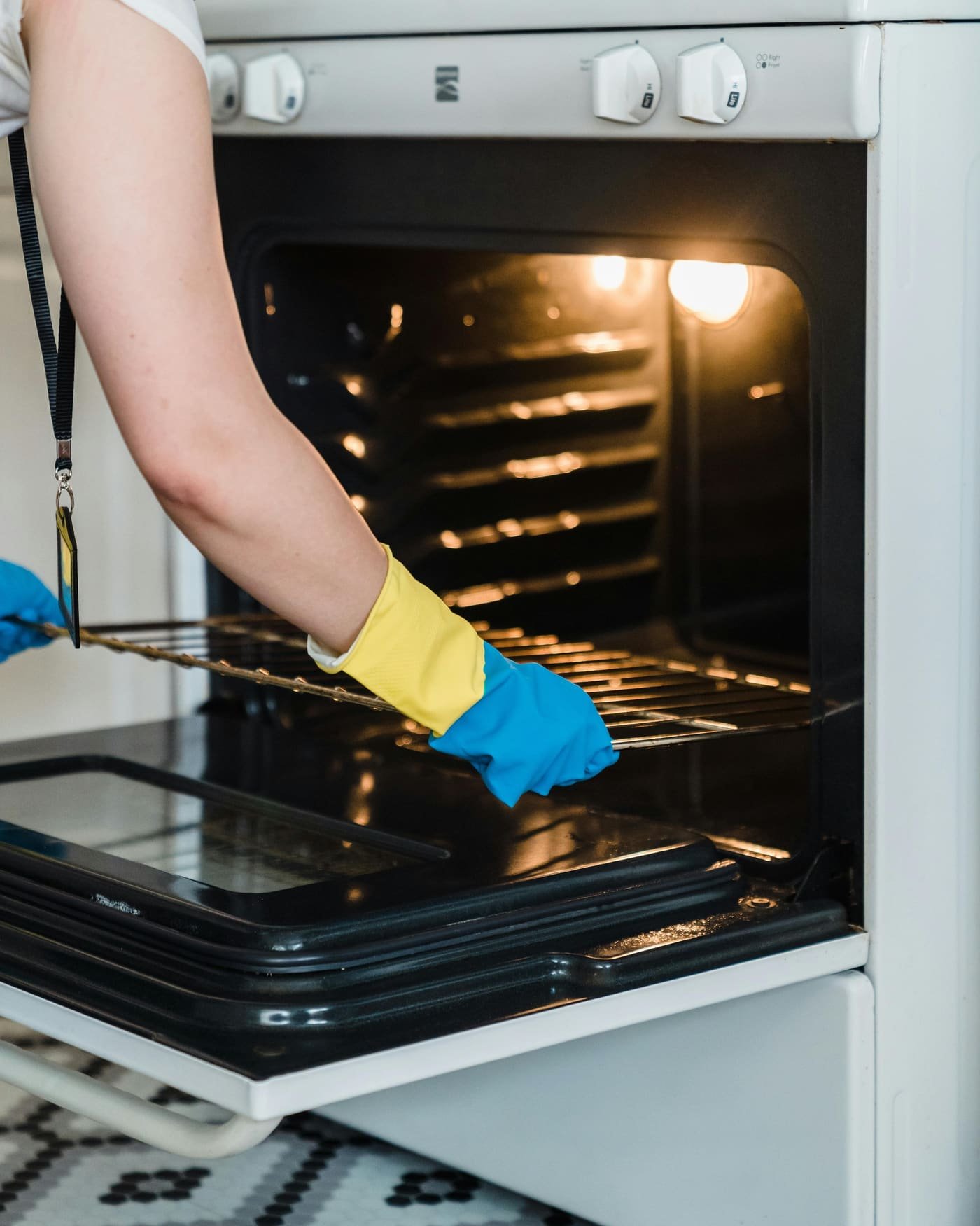 Clean oven after professional cleaning by Sam's Oven & BBQ Cleaning, Gold Coast